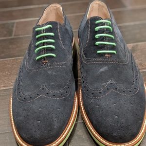 Banana Republic Dark Navy Dress Shoes Men Size 9.5